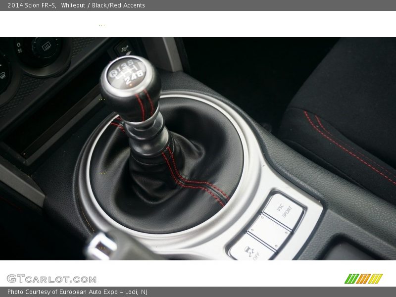 Whiteout / Black/Red Accents 2014 Scion FR-S