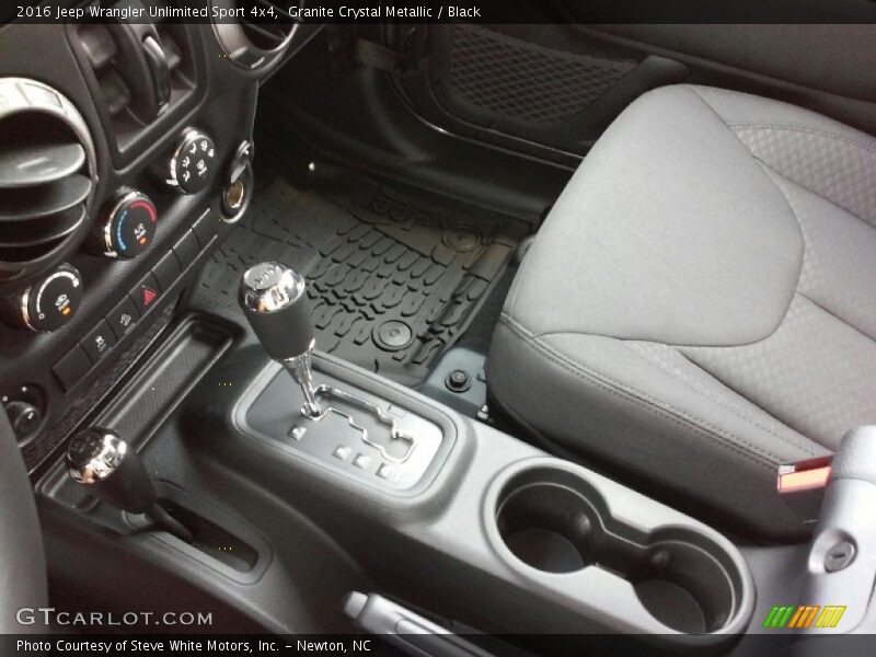 Granite Crystal Metallic / Black 2016 Jeep Wrangler Unlimited Sport 4x4