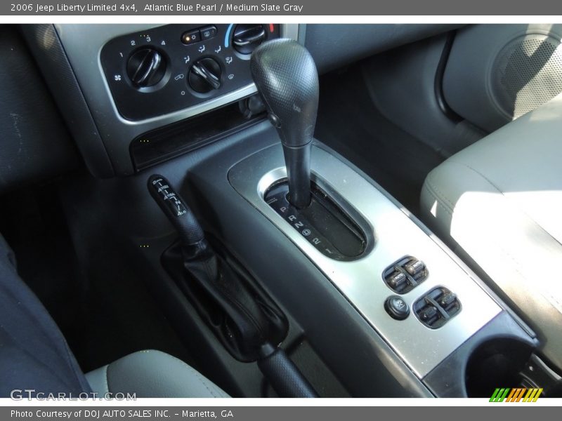 Atlantic Blue Pearl / Medium Slate Gray 2006 Jeep Liberty Limited 4x4