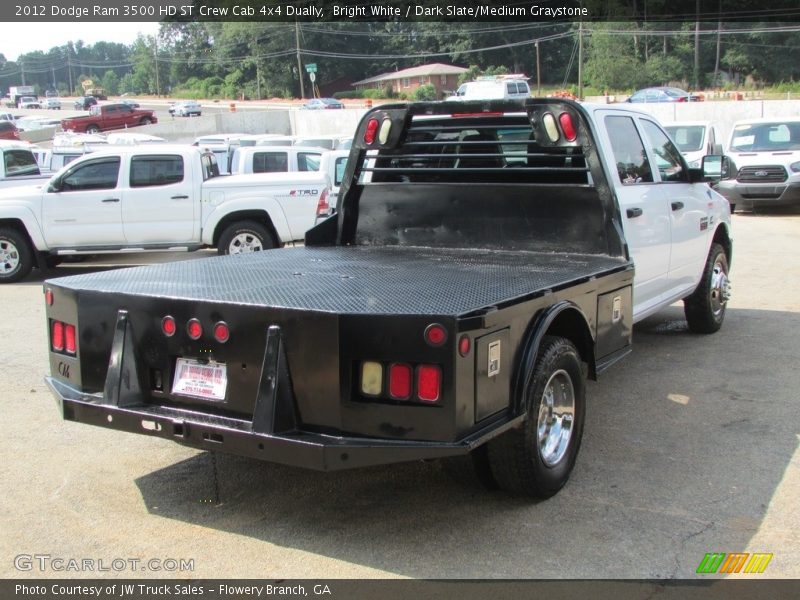Bright White / Dark Slate/Medium Graystone 2012 Dodge Ram 3500 HD ST Crew Cab 4x4 Dually