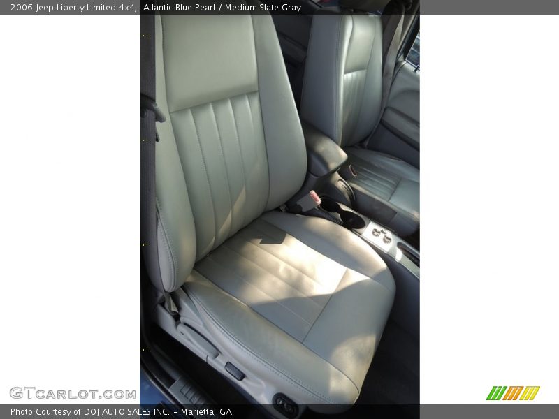 Atlantic Blue Pearl / Medium Slate Gray 2006 Jeep Liberty Limited 4x4