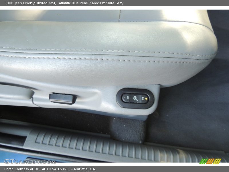 Atlantic Blue Pearl / Medium Slate Gray 2006 Jeep Liberty Limited 4x4