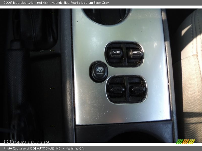 Atlantic Blue Pearl / Medium Slate Gray 2006 Jeep Liberty Limited 4x4
