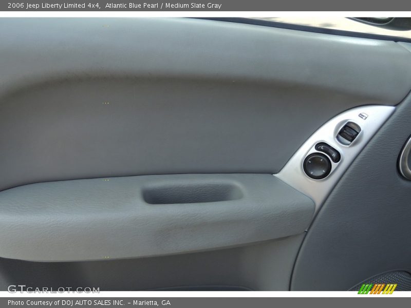 Atlantic Blue Pearl / Medium Slate Gray 2006 Jeep Liberty Limited 4x4