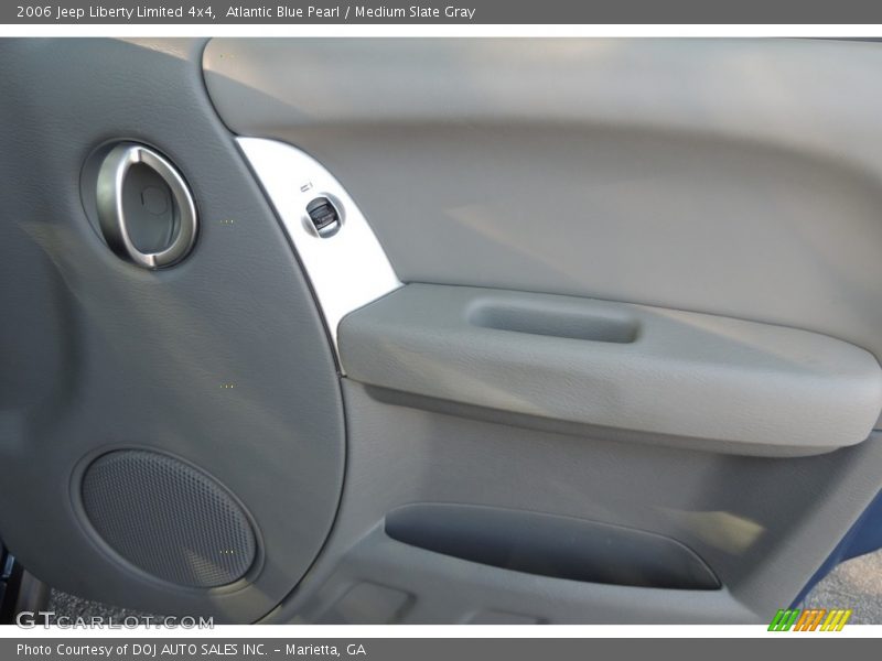 Atlantic Blue Pearl / Medium Slate Gray 2006 Jeep Liberty Limited 4x4