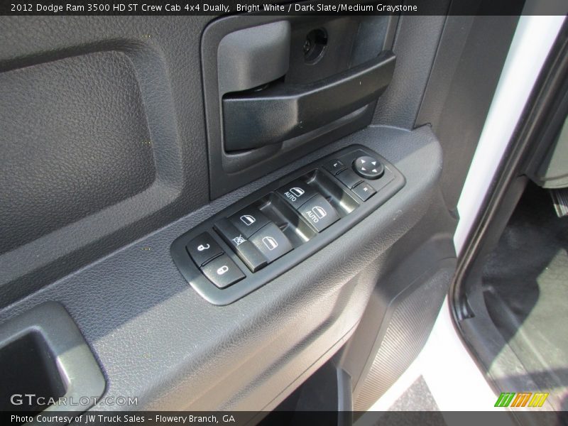 Bright White / Dark Slate/Medium Graystone 2012 Dodge Ram 3500 HD ST Crew Cab 4x4 Dually