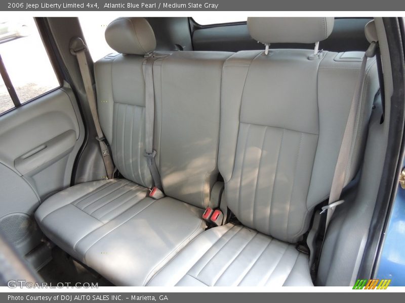 Atlantic Blue Pearl / Medium Slate Gray 2006 Jeep Liberty Limited 4x4