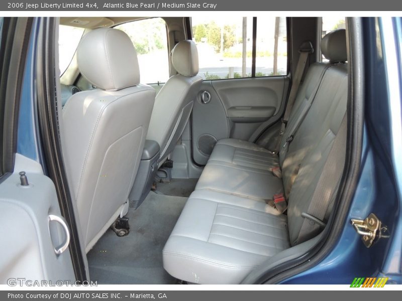 Atlantic Blue Pearl / Medium Slate Gray 2006 Jeep Liberty Limited 4x4