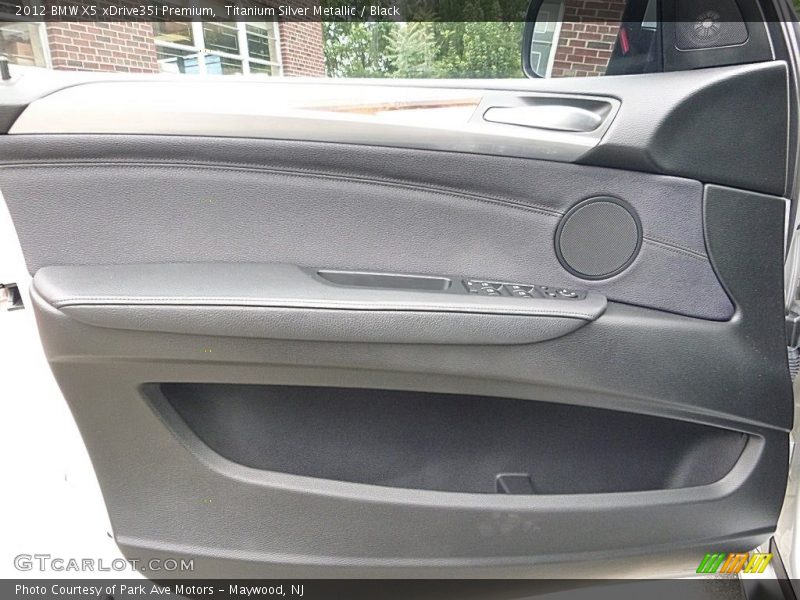 Titanium Silver Metallic / Black 2012 BMW X5 xDrive35i Premium