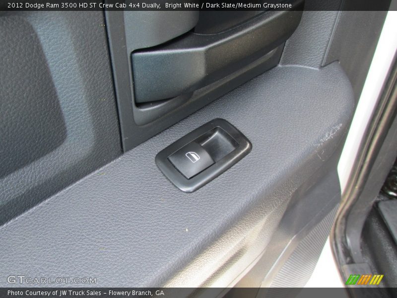 Bright White / Dark Slate/Medium Graystone 2012 Dodge Ram 3500 HD ST Crew Cab 4x4 Dually