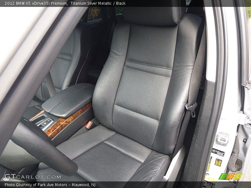 Titanium Silver Metallic / Black 2012 BMW X5 xDrive35i Premium