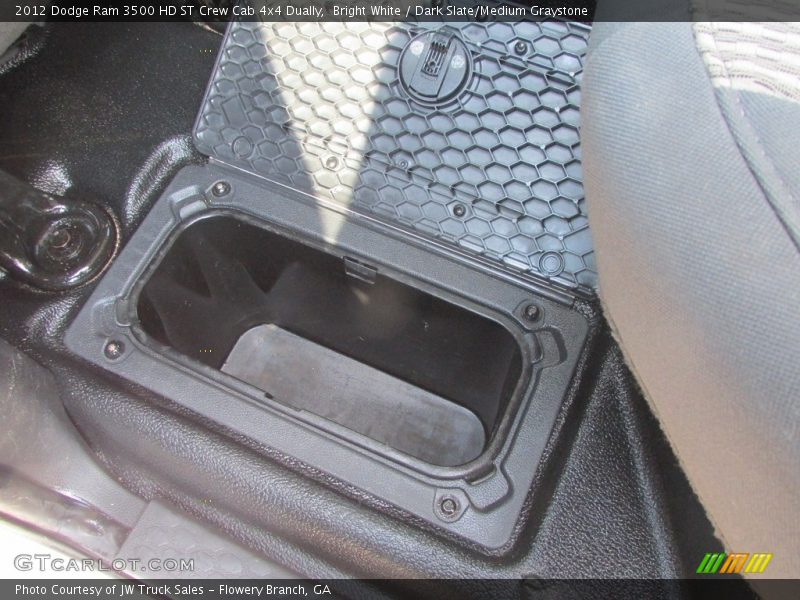Bright White / Dark Slate/Medium Graystone 2012 Dodge Ram 3500 HD ST Crew Cab 4x4 Dually
