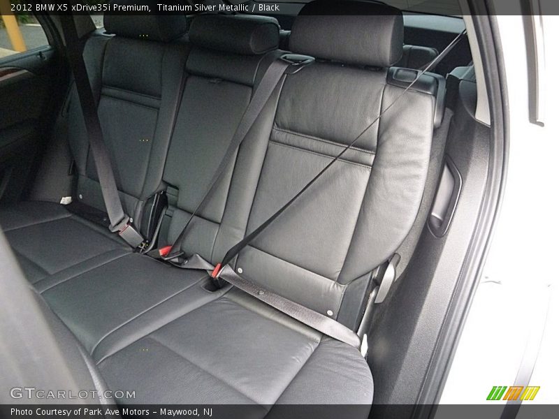 Titanium Silver Metallic / Black 2012 BMW X5 xDrive35i Premium