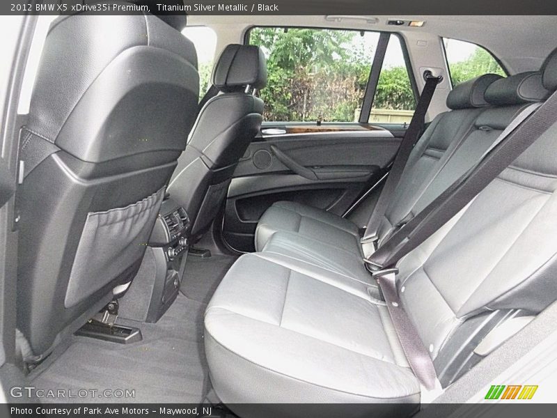 Titanium Silver Metallic / Black 2012 BMW X5 xDrive35i Premium
