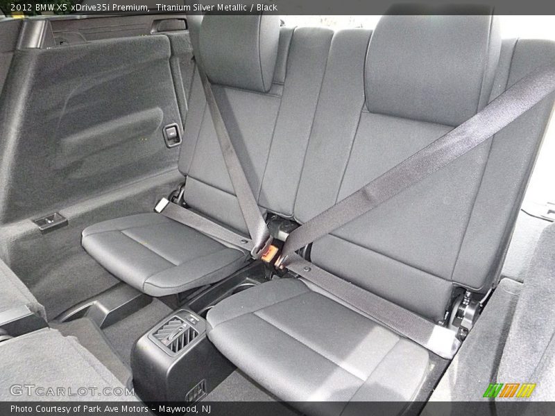 Titanium Silver Metallic / Black 2012 BMW X5 xDrive35i Premium
