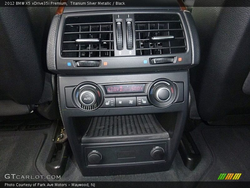 Titanium Silver Metallic / Black 2012 BMW X5 xDrive35i Premium