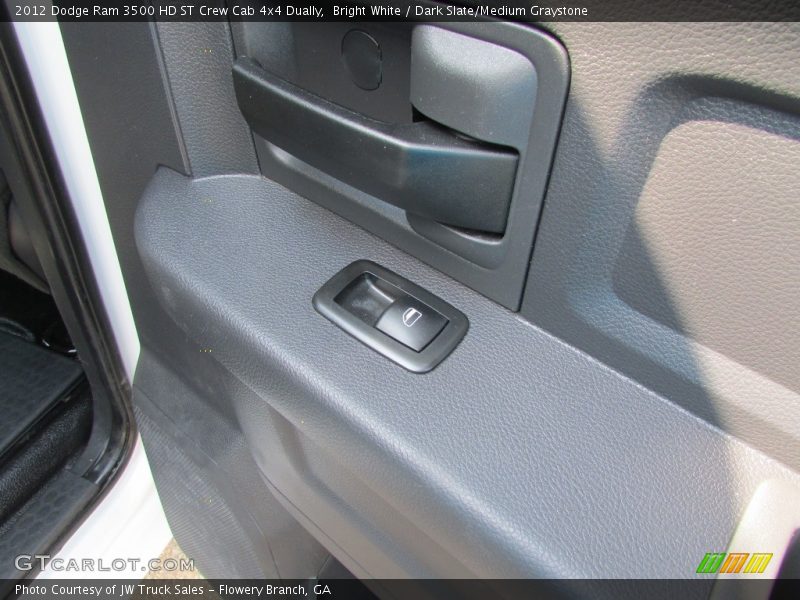 Bright White / Dark Slate/Medium Graystone 2012 Dodge Ram 3500 HD ST Crew Cab 4x4 Dually