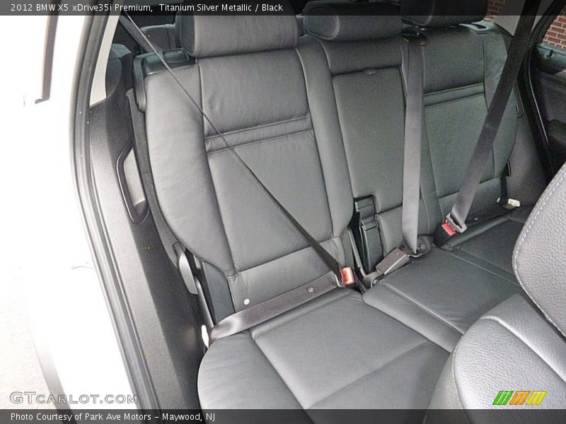 Titanium Silver Metallic / Black 2012 BMW X5 xDrive35i Premium