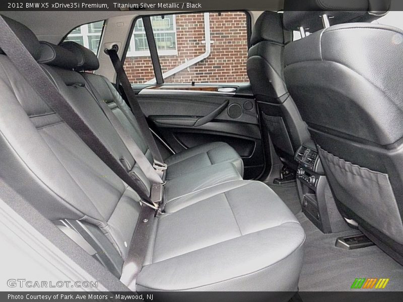 Titanium Silver Metallic / Black 2012 BMW X5 xDrive35i Premium