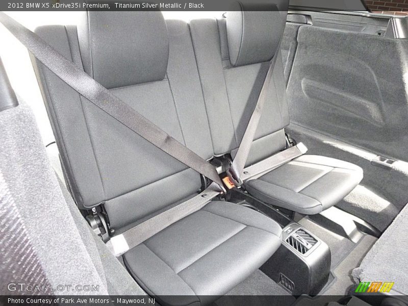 Titanium Silver Metallic / Black 2012 BMW X5 xDrive35i Premium