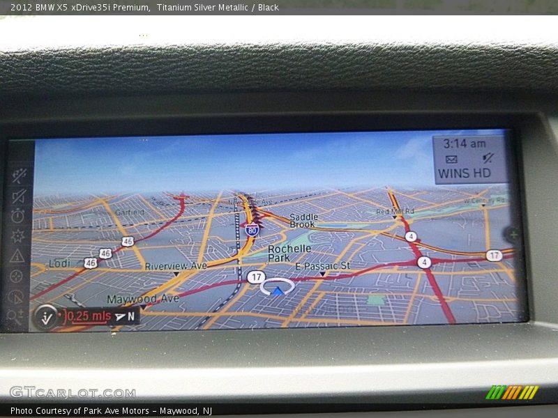 Titanium Silver Metallic / Black 2012 BMW X5 xDrive35i Premium