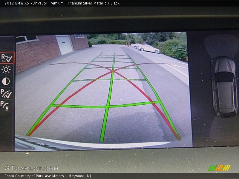 Titanium Silver Metallic / Black 2012 BMW X5 xDrive35i Premium
