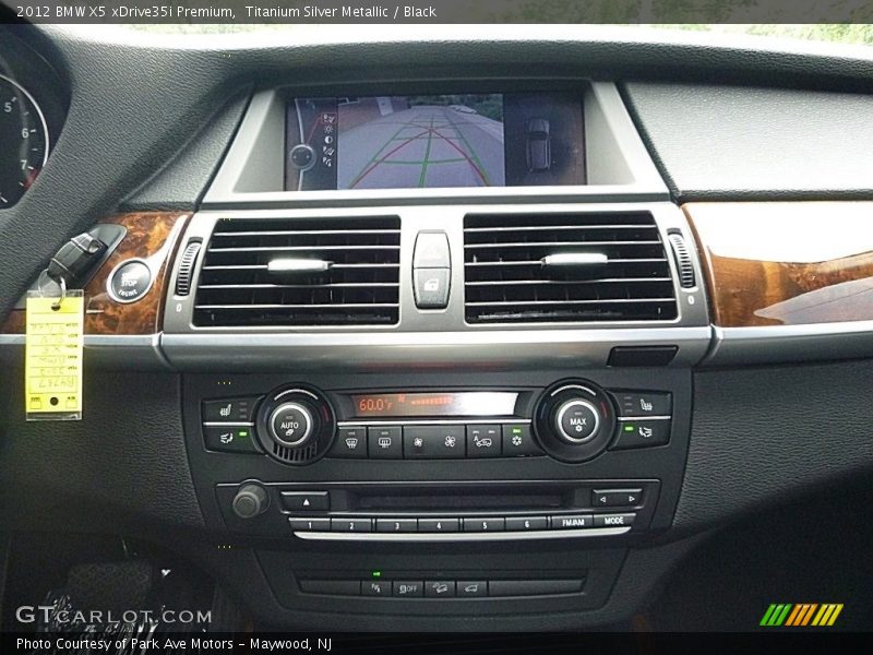 Titanium Silver Metallic / Black 2012 BMW X5 xDrive35i Premium