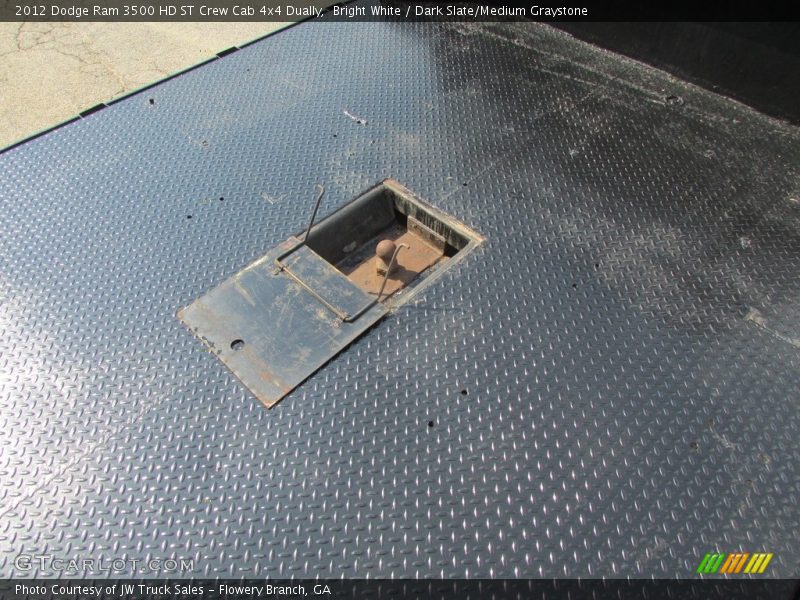 Bright White / Dark Slate/Medium Graystone 2012 Dodge Ram 3500 HD ST Crew Cab 4x4 Dually