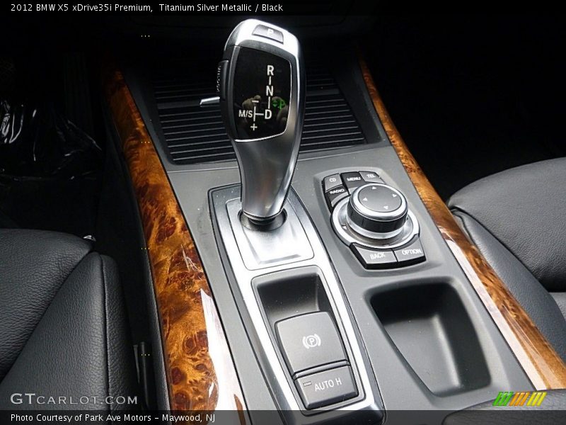 Titanium Silver Metallic / Black 2012 BMW X5 xDrive35i Premium