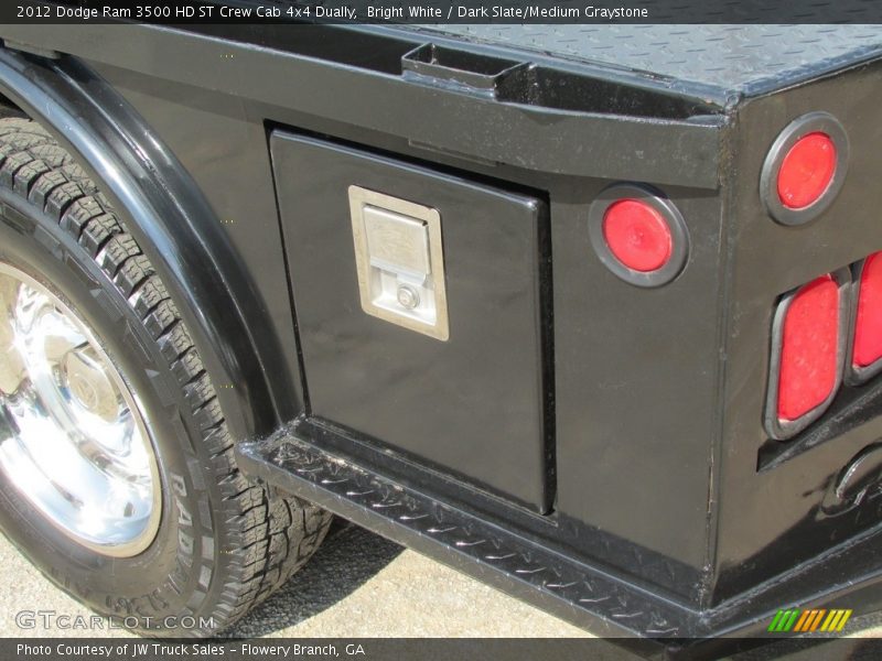 Bright White / Dark Slate/Medium Graystone 2012 Dodge Ram 3500 HD ST Crew Cab 4x4 Dually