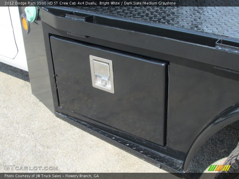 Bright White / Dark Slate/Medium Graystone 2012 Dodge Ram 3500 HD ST Crew Cab 4x4 Dually