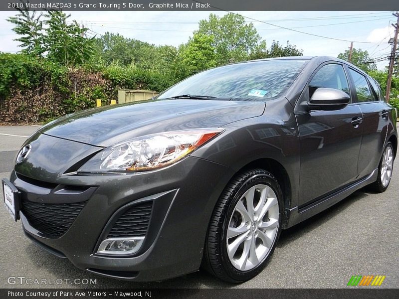 Graphite Mica / Black 2010 Mazda MAZDA3 s Grand Touring 5 Door