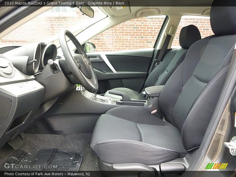 Graphite Mica / Black 2010 Mazda MAZDA3 s Grand Touring 5 Door