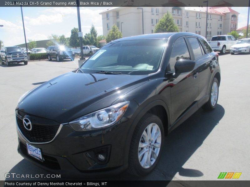 Black Mica / Black 2013 Mazda CX-5 Grand Touring AWD