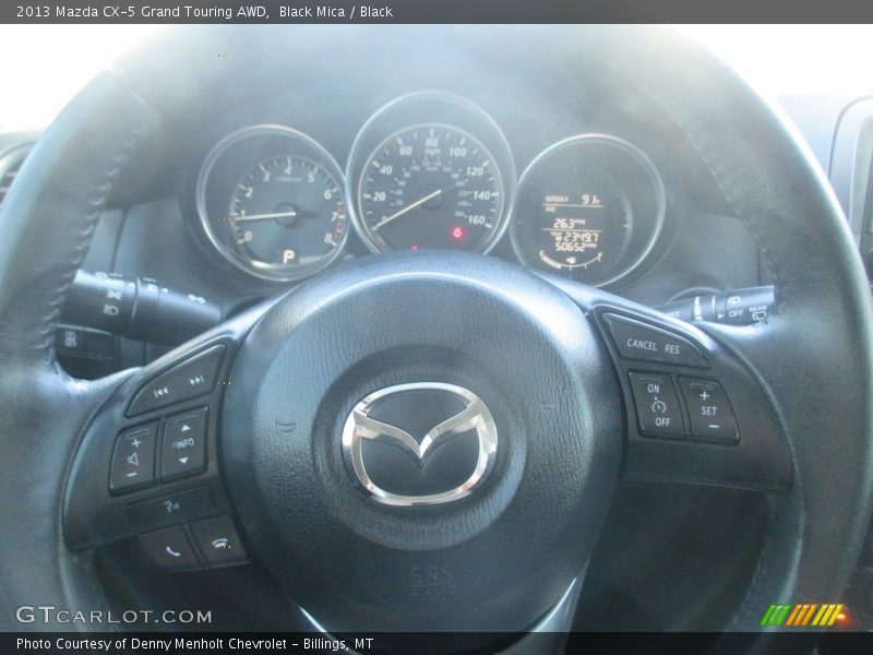 Black Mica / Black 2013 Mazda CX-5 Grand Touring AWD