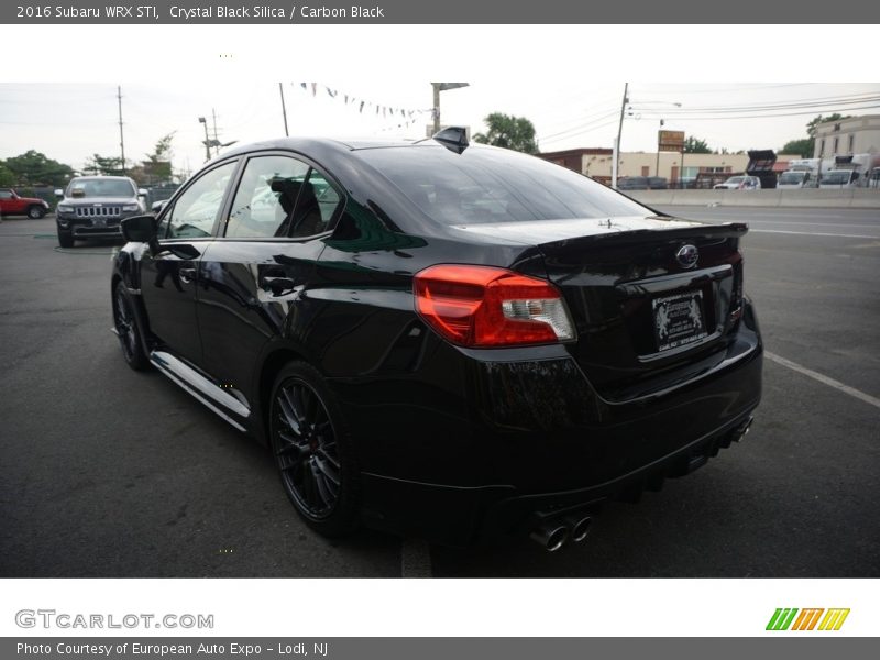 Crystal Black Silica / Carbon Black 2016 Subaru WRX STI