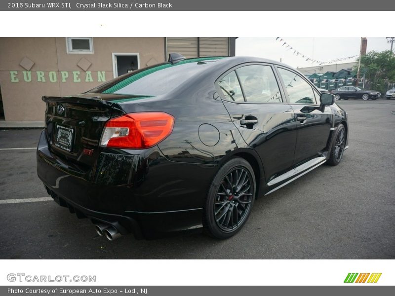 Crystal Black Silica / Carbon Black 2016 Subaru WRX STI