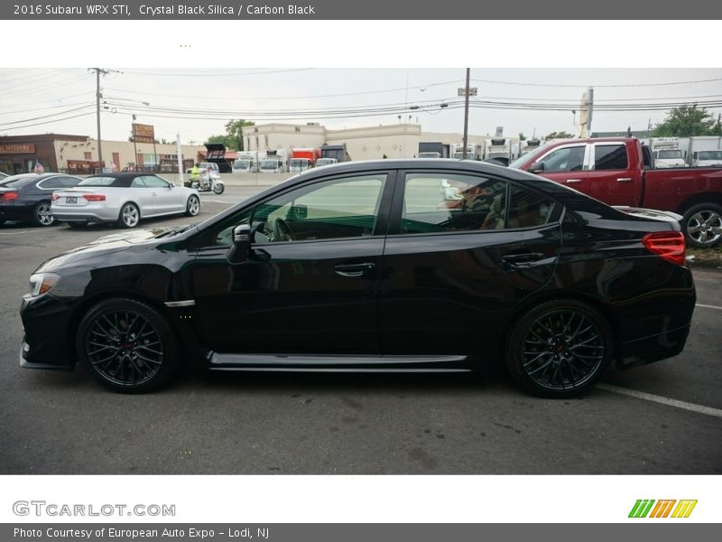 Crystal Black Silica / Carbon Black 2016 Subaru WRX STI
