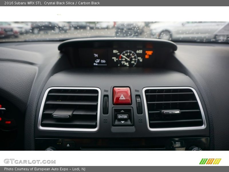 Crystal Black Silica / Carbon Black 2016 Subaru WRX STI