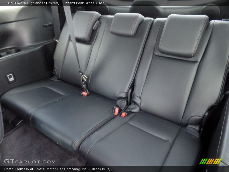 Blizzard Pearl White / Ash 2015 Toyota Highlander Limited
