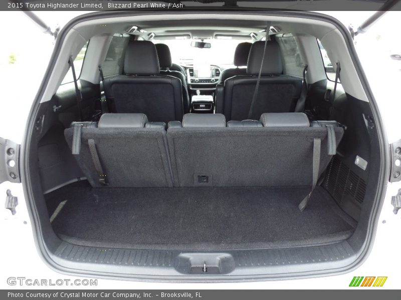 Blizzard Pearl White / Ash 2015 Toyota Highlander Limited