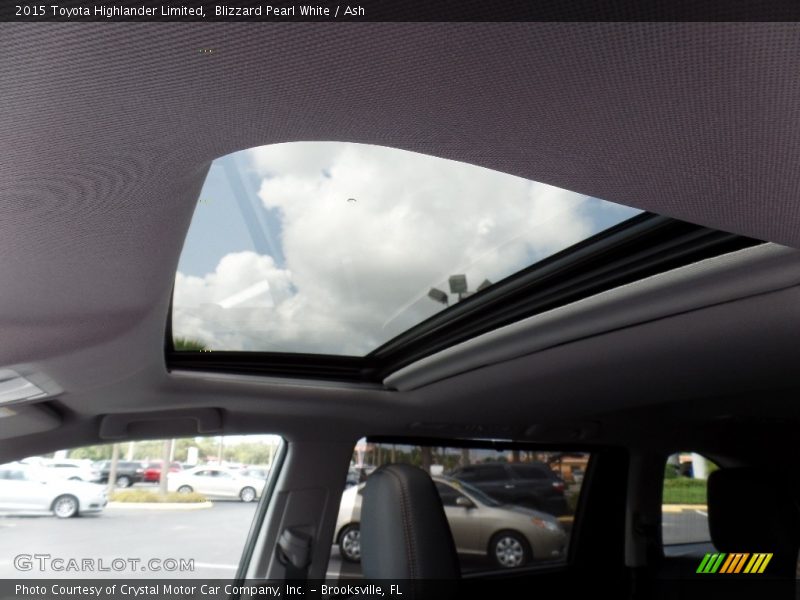 Blizzard Pearl White / Ash 2015 Toyota Highlander Limited