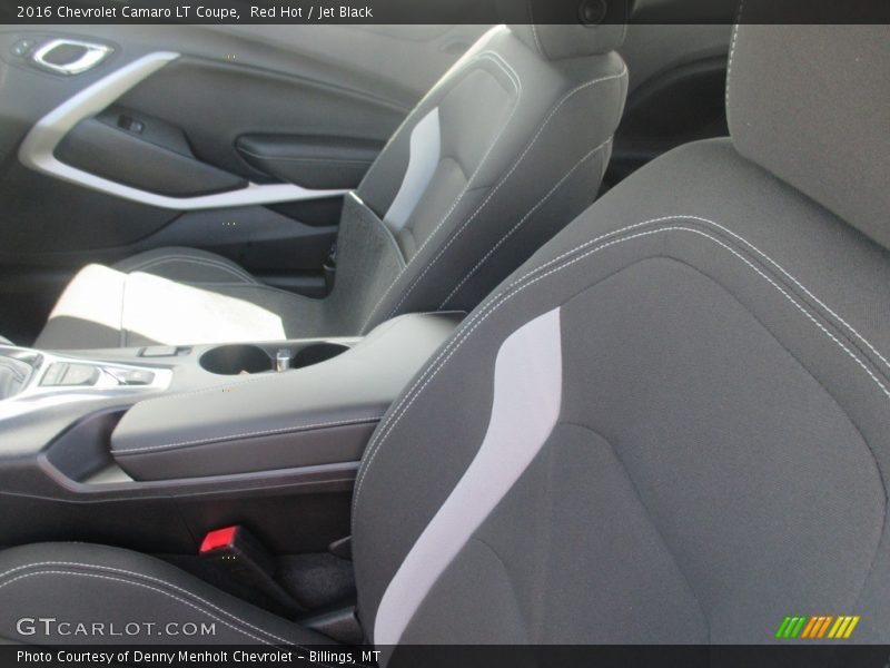 Red Hot / Jet Black 2016 Chevrolet Camaro LT Coupe