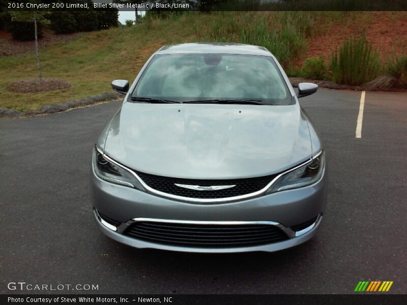 Billet Silver Metallic / Black/Linen 2016 Chrysler 200 Limited