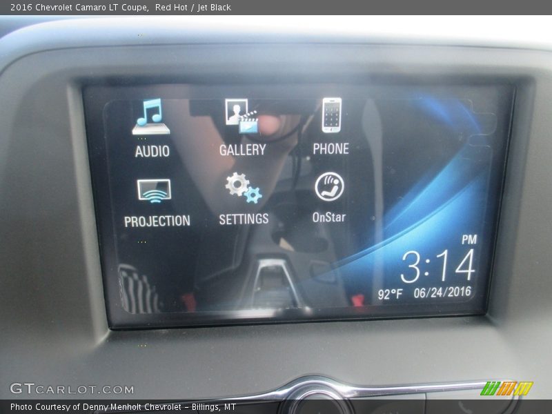 Red Hot / Jet Black 2016 Chevrolet Camaro LT Coupe
