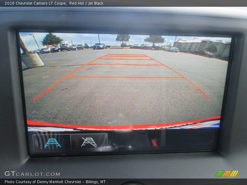 Red Hot / Jet Black 2016 Chevrolet Camaro LT Coupe