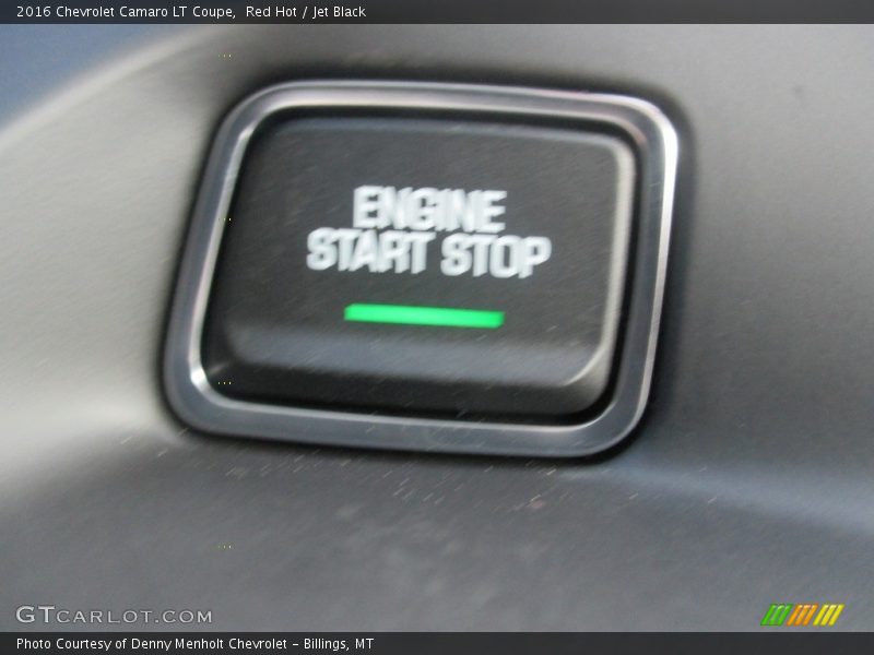Red Hot / Jet Black 2016 Chevrolet Camaro LT Coupe