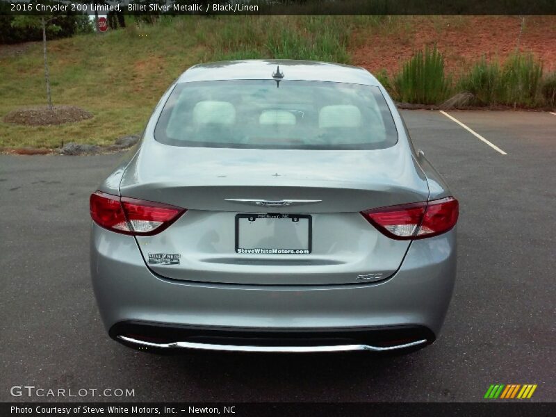 Billet Silver Metallic / Black/Linen 2016 Chrysler 200 Limited
