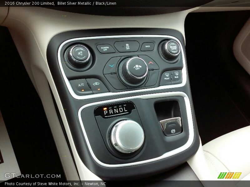 Billet Silver Metallic / Black/Linen 2016 Chrysler 200 Limited