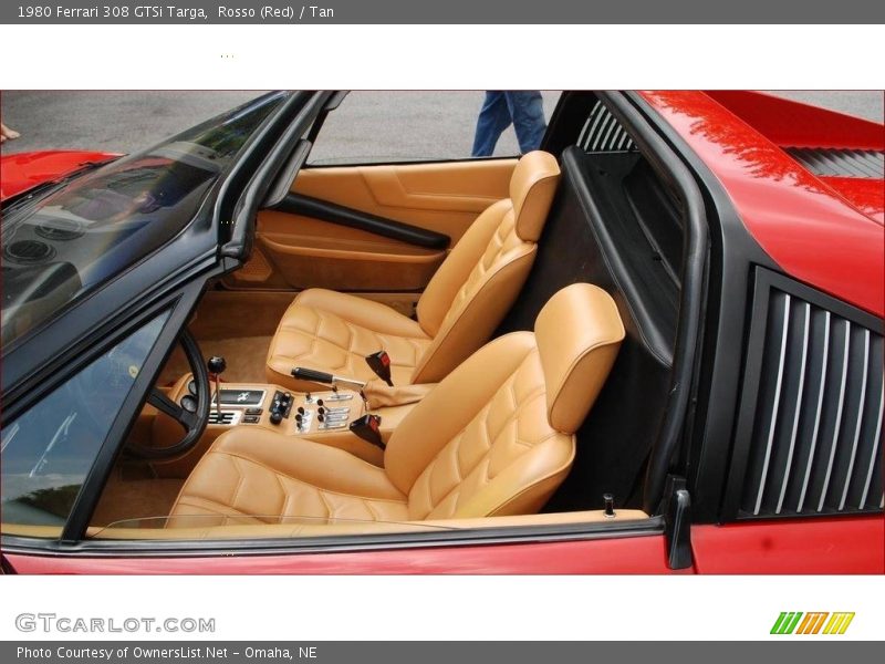 Front Seat of 1980 308 GTSi Targa